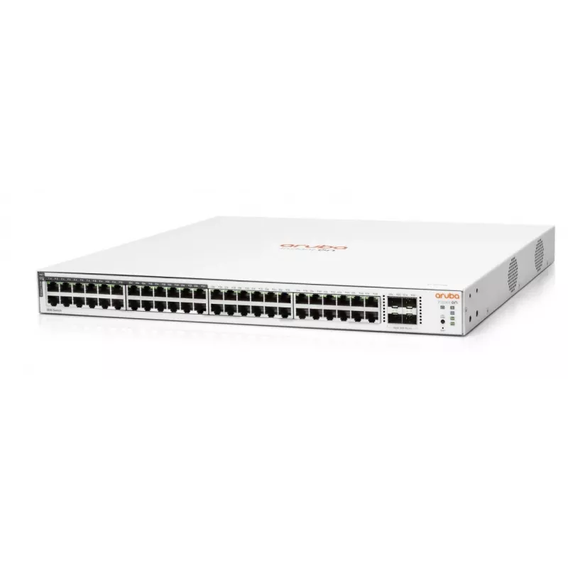 HPE Aruba Networking Aruba Instant On 1830 48G 24p Class4 PoE 4SFP 370W Managed L2 Gigabit Ethernet (10/100/1000) Power over Ethernet (PoE) 1U