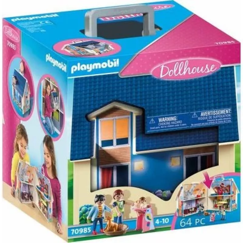 Building Playset PLAYMOBIL Dollhouse 70985 Multicolour Plastic