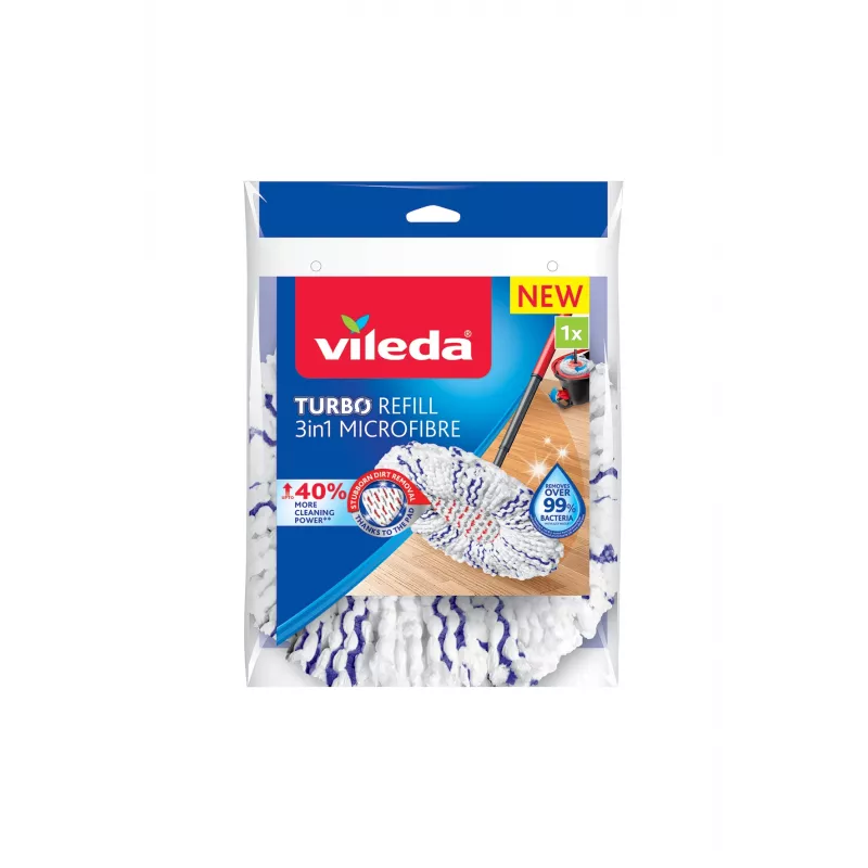 Spin Mop Refill Vileda TURBO 3in1 Microfiber 1 pc(s)