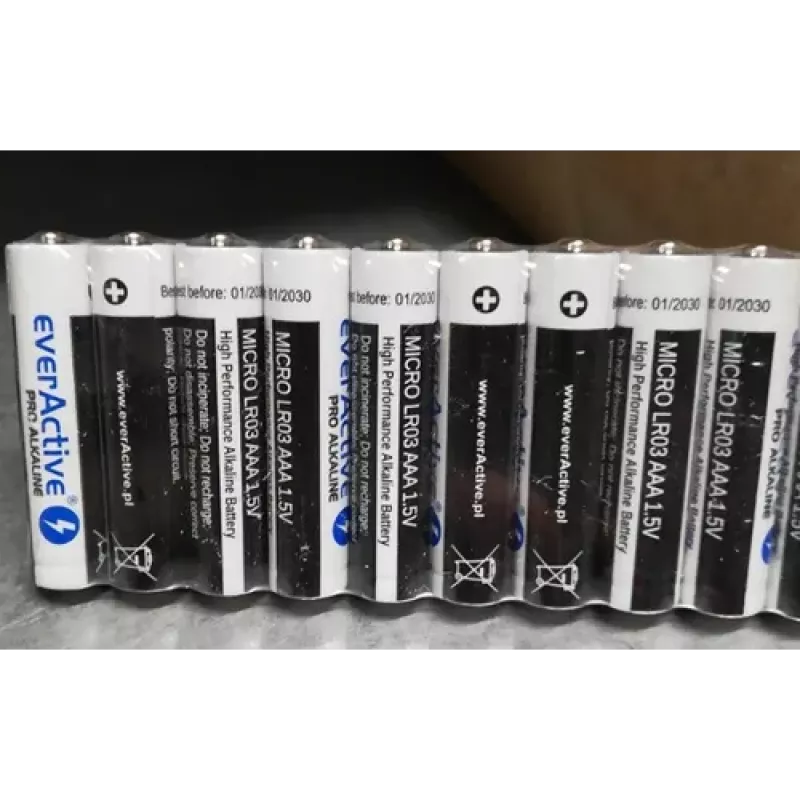 Single-use alkaline battery everActive LR0310PAK AAA 1.5V 1250mAh pack of 10