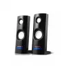 2-way wired PC speaker Audiocore AC860, 2.0 channels, 4 W RMS, USB power, 3.5 mm input, black