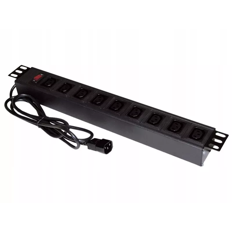 ALANTEC 19-inch Power Strip - 9 Sockets UPS - UPS-C14-Plug (PZ010)