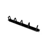 Alantec PK009 cable organizer Wall Cable holder Black 1 pc(s)