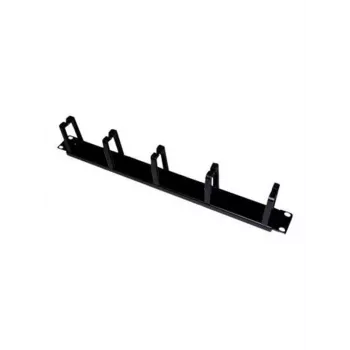 Alantec PK009 cable organizer Wall Cable holder Black 1 pc(s)
