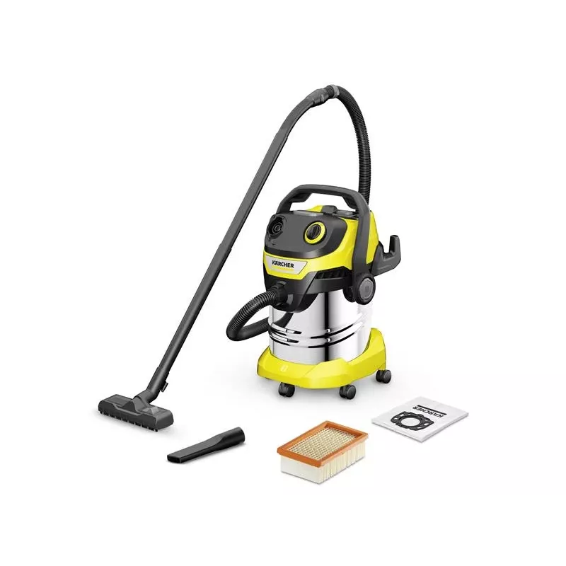 Kärcher WD 5 S V-25/5/22 Stainless steel, Black, Yellow 25 L 1100 W