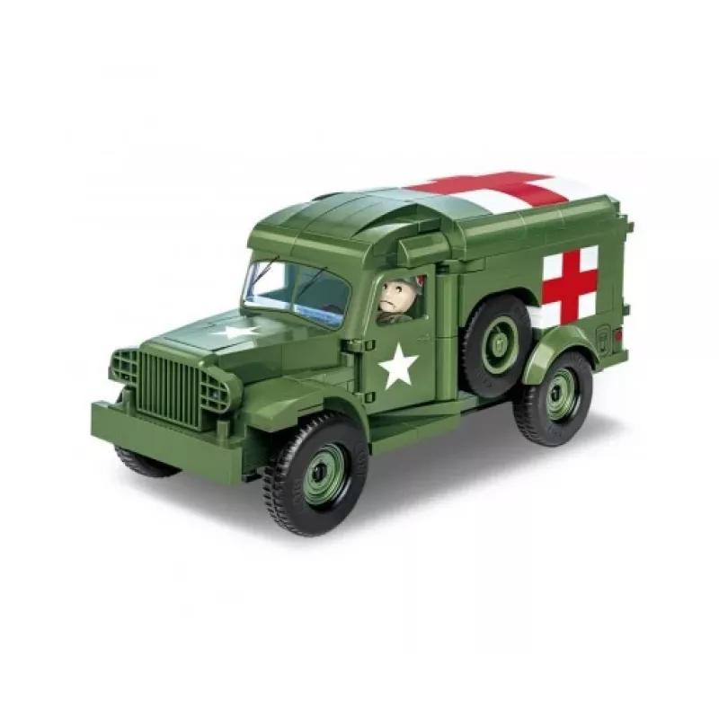 Construction Toy Cobi Dodge WC-54 Ambulance model 2257 1:35 scale building set