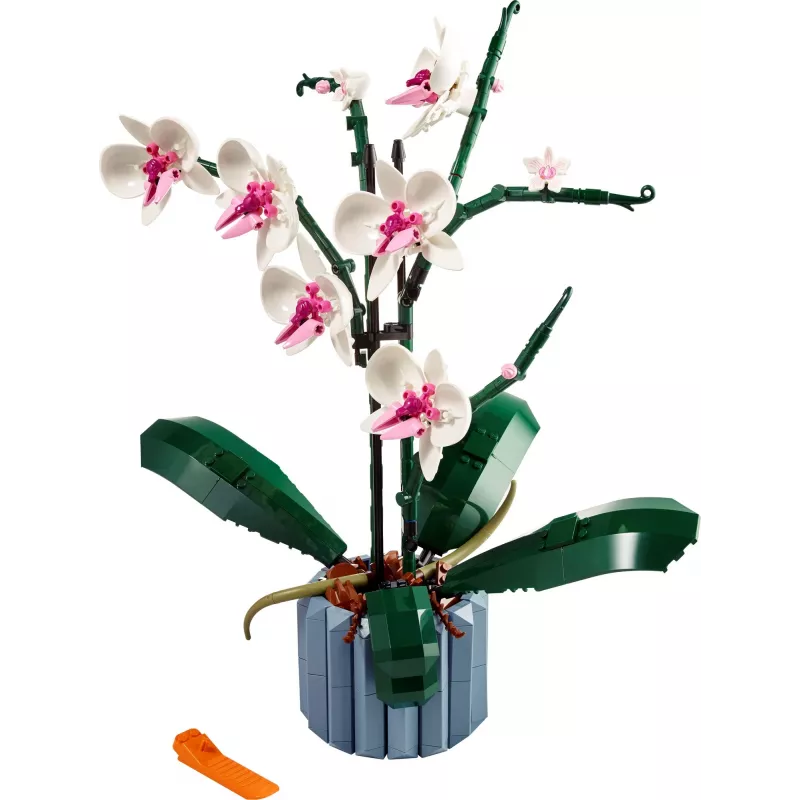 LEGO 10311 Icons Orchid Artificial Plant Building Set with Flowers Home Décor Accessory for Adults Botanical Collection Gifts for Wife or Husband