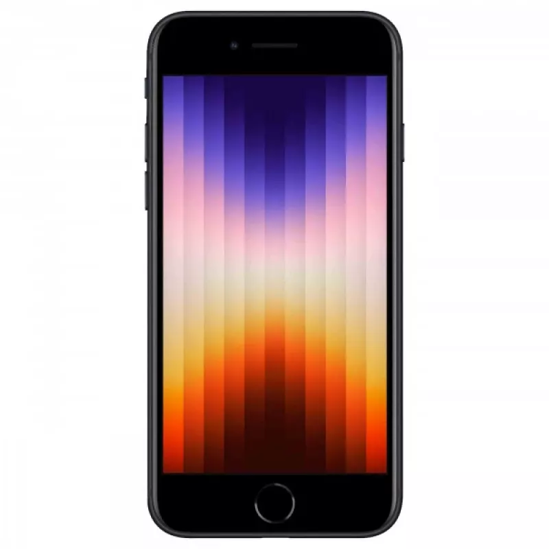 iPhone SE 2022 128GB Dual-SIM Midnight 11.94cm 4.7Inch IPS LCD Display iOS 15. 12MP Camera