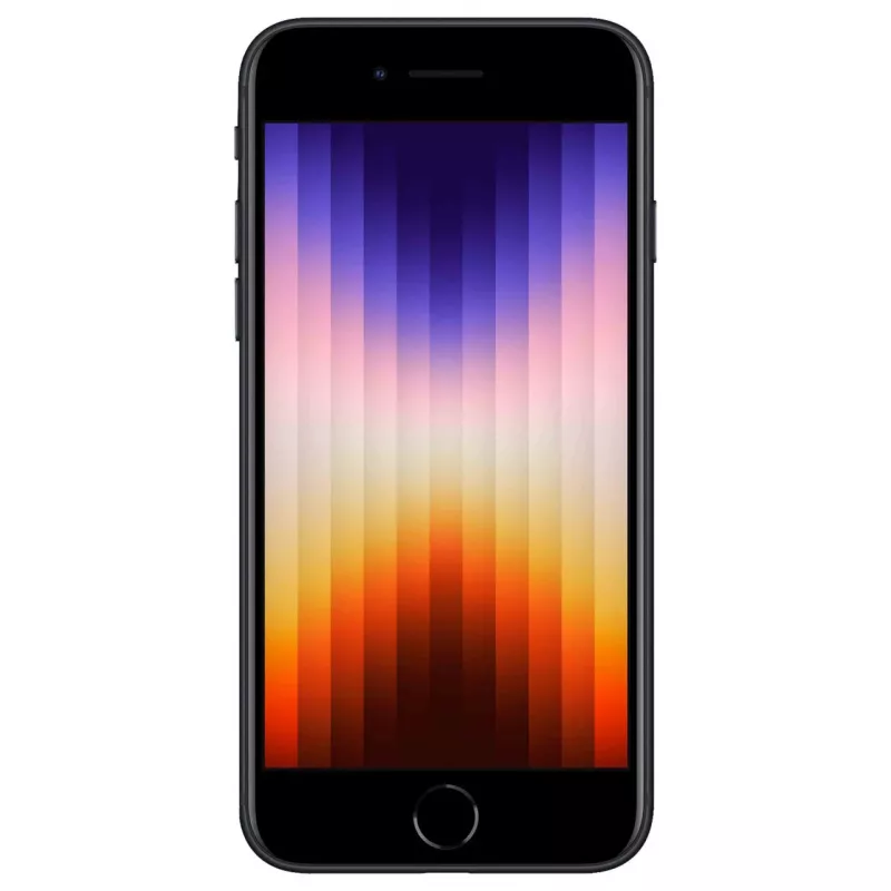 iPhone SE 2022 128GB Dual-SIM Midnight 11.94cm 4.7Inch IPS LCD Display iOS 15. 12MP Camera