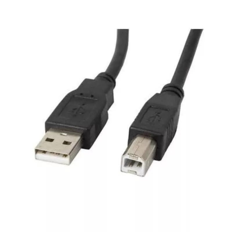 Lanberg CA-USBA-11CC-0050-BK USB Cable 5 M 2.0 USB B Black (CA-USBA-11CC-0050-BK)