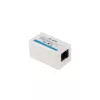 Network splitter LANBERG AD-RJ45-RJ45-OU6 — white RJ-45 1 input to 1 output