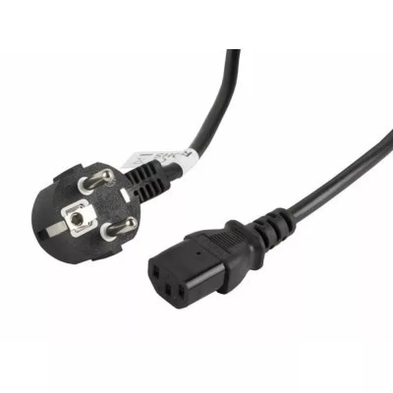 Lanberg CA-C13C-11CC-0030-BK Power Cable Black 3 M C13 coupler CEE7/7 (CA-C13C-11CC-0030-BK)