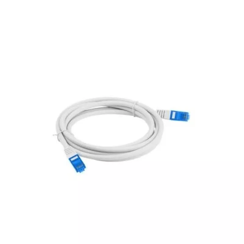 Network cable LANBERG Cat6a S/FTP PCF6A-10CC-0300-S RJ-45 3 m Grey, LSZH, 500 MHz, CCA, Ø6 mm