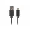 USB A to USB C cable LANBERG CA-USBO-20CU-0018-BK — USB 2.0, 1.8 m, Black