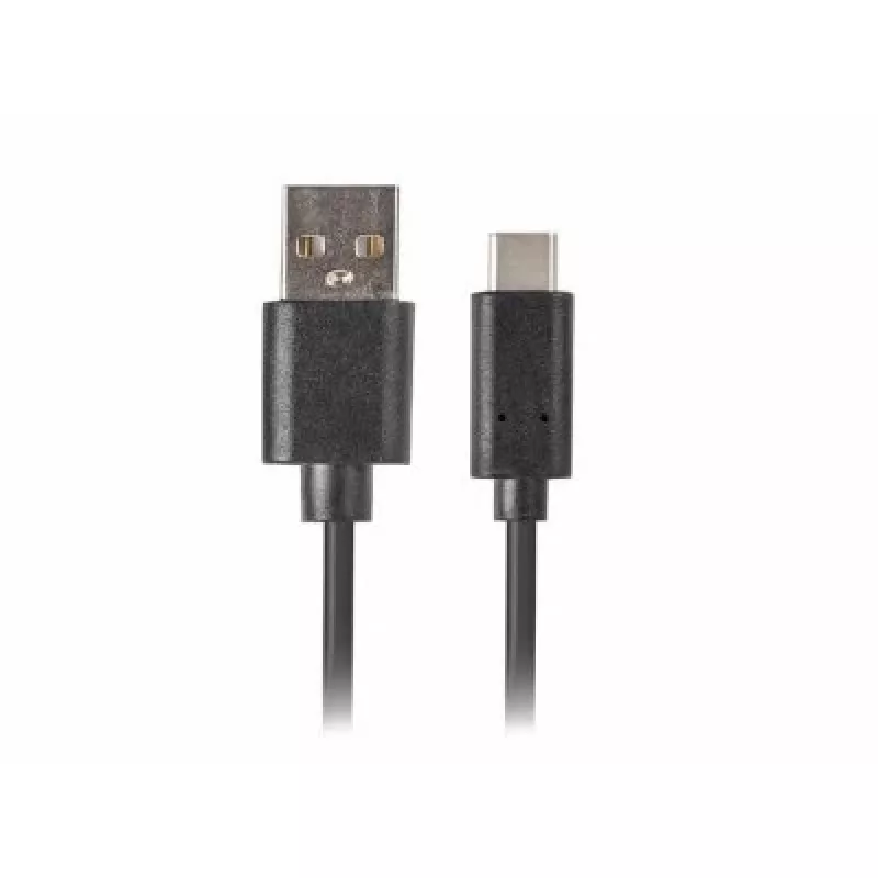USB A to USB C cable LANBERG CA-USBO-20CU-0018-BK — USB 2.0, 1.8 m, Black