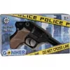 Metal toy police revolver Gonher 8-shot, metal construction, model 258441