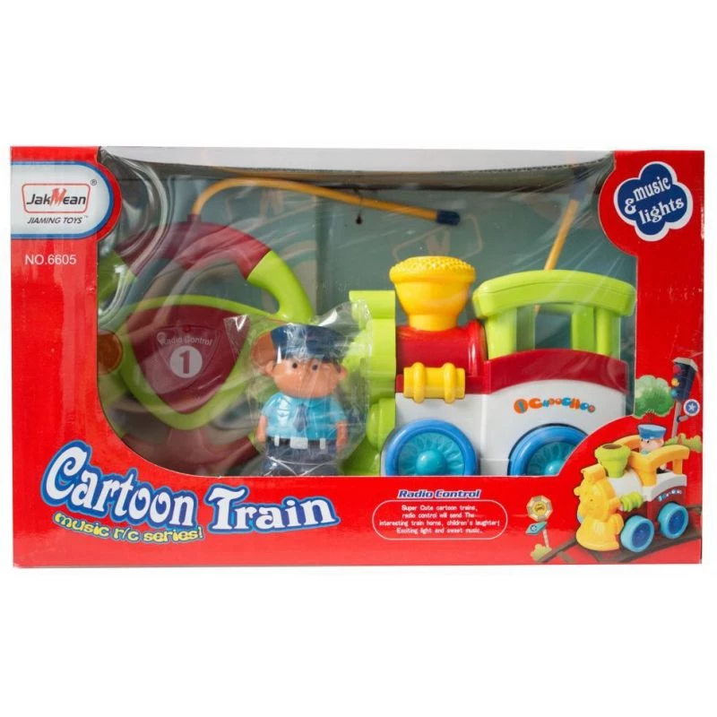 Remote-control locomotive toy Ascato 108964 for toddlers — battery-powered children's train