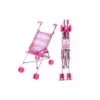 Doll stroller Artyk 122781 – lightweight foldable design for toy dolls