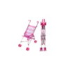 Doll stroller Artyk 122781 – lightweight foldable design for toy dolls
