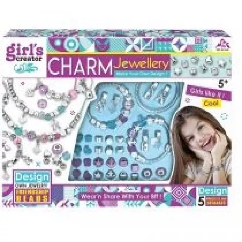 Bracelet making set Ascato 116105 with beads and tools for jewellery crafting