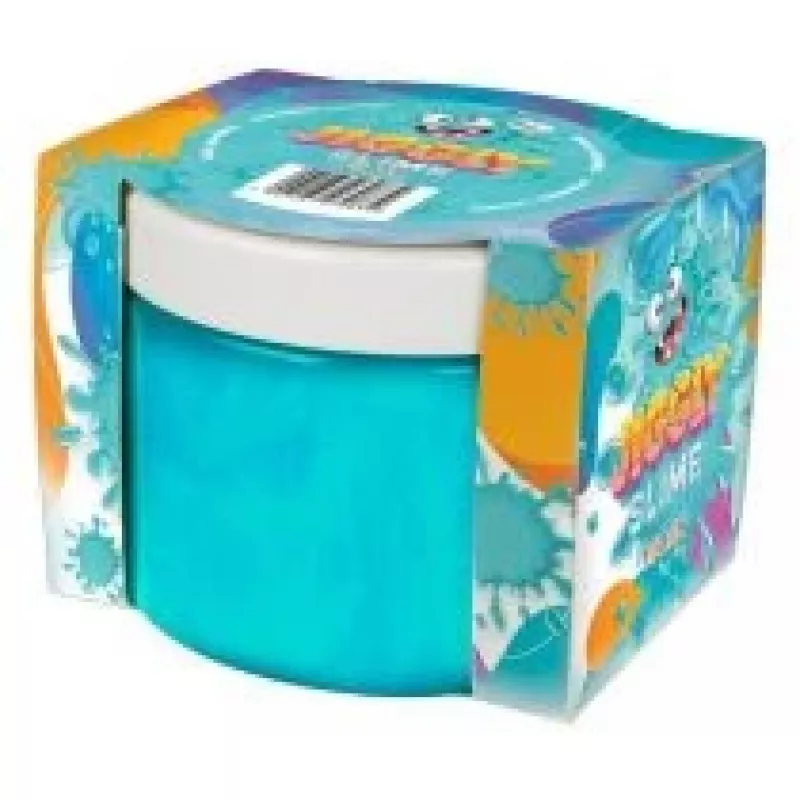 Slime TUBAN TU3593 turquoise pearl, 500 g tub — sensory play compound