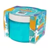 Slime TUBAN TU3593 turquoise pearl, 500 g tub — sensory play compound