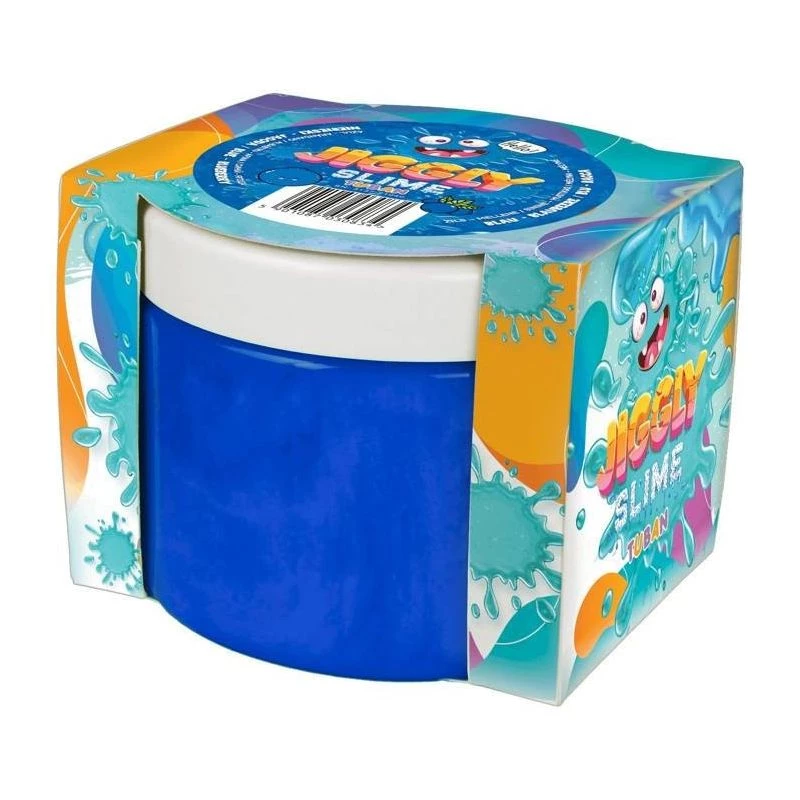 TUBAN Jiggly Slime blu blueberry 500g — sensory slime 500 g