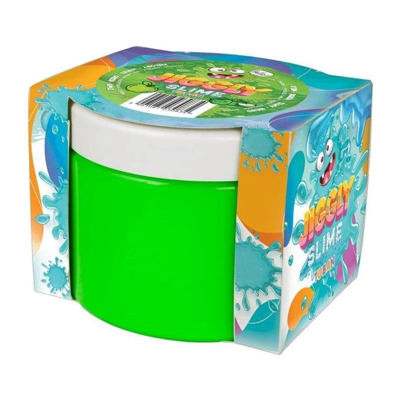 Slime TUBAN Jiggly Slime green Apple 500 g TU3584 — modelling slime for play and sensory activity