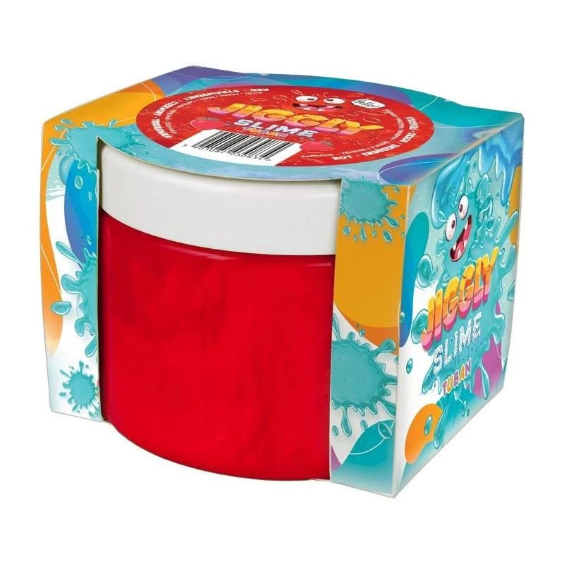 TUBAN Slime Tuban Jiggly Slime red Strawberry 500g – red strawberry, 500 g