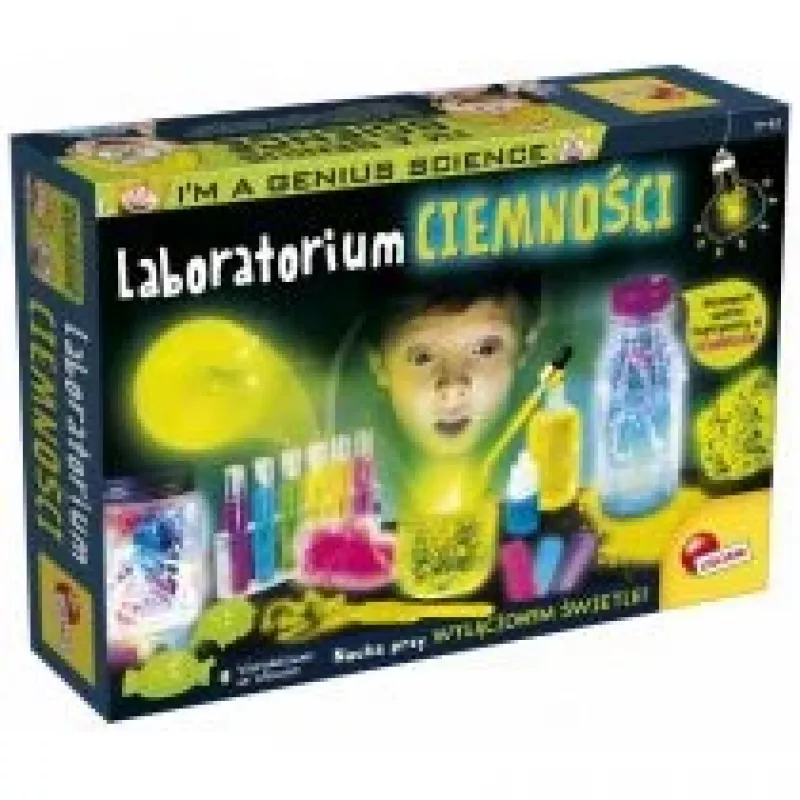 Educational set Liscianigiochi Im A Genius The Laboratory of Darkness 304-PL83879 (science kit)