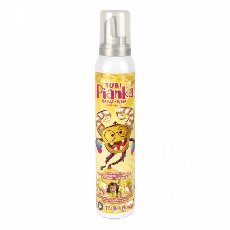 Bath foam toy Tuban TUBI FOAM YELLOW 200 ml