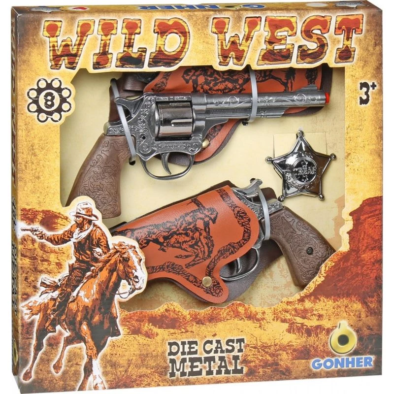 Revolvers 8-shot 2 pc(s) + Badge GONHER 158/0 Pulio