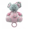 Music box TULILO Koala 18 cm pink – musical toy for babies, 18 cm height