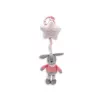 Plush music box TULILO Rabbit 38 cm model 9026 — musical toy rabbit, 38 cm