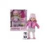 Doll Artyk Natalia with plush dog 35 cm, Artyk 121661