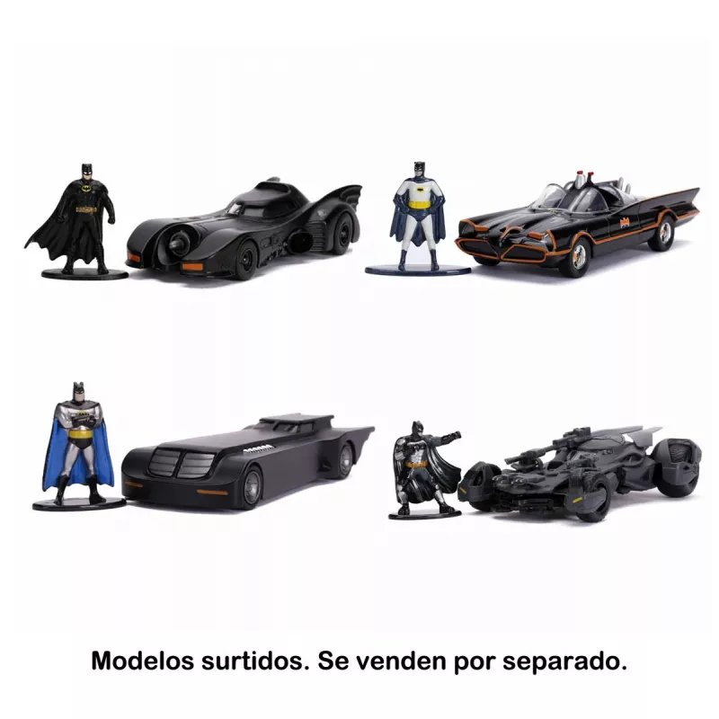 Jada Batman Batmobile 1:32 Die-Cast Vehicle with Figure, Assorted