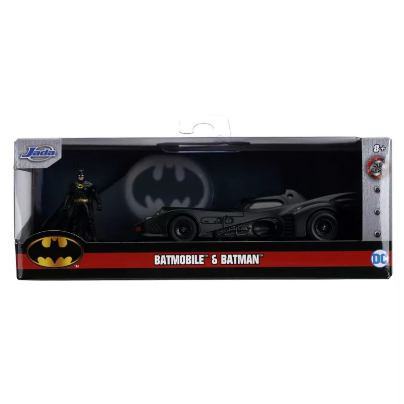 Jada Batman Batmobile 1:32 Die-Cast Vehicle with Figure, Assorted