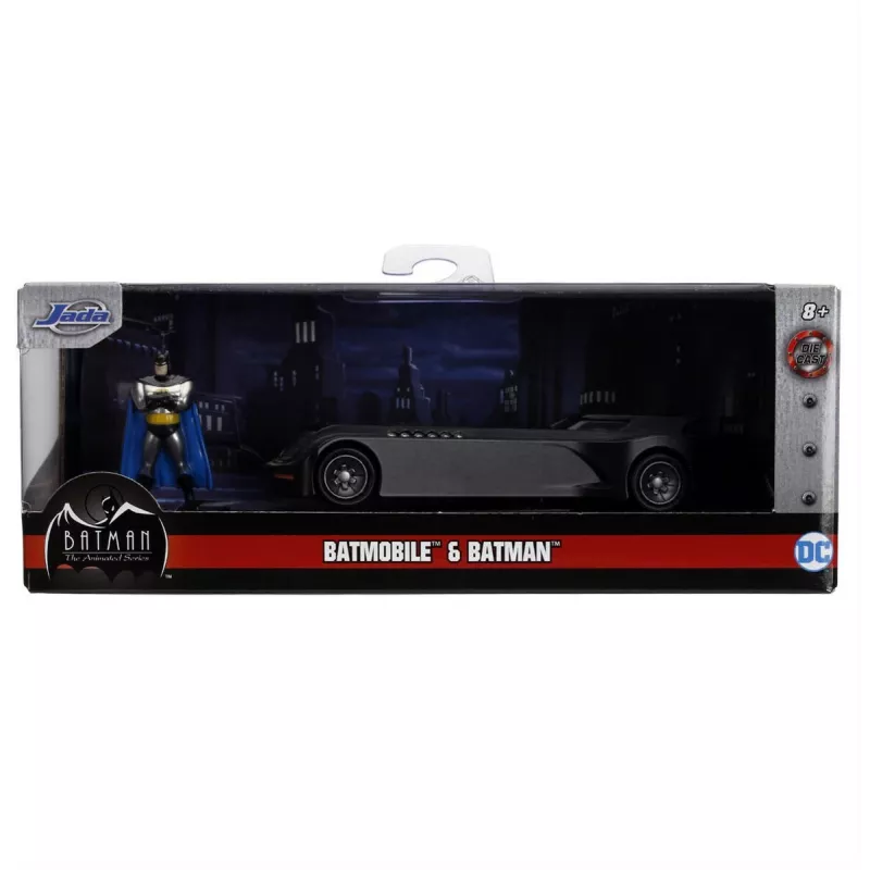 Jada Batman Batmobile 1:32 Die-Cast Vehicle with Figure, Assorted