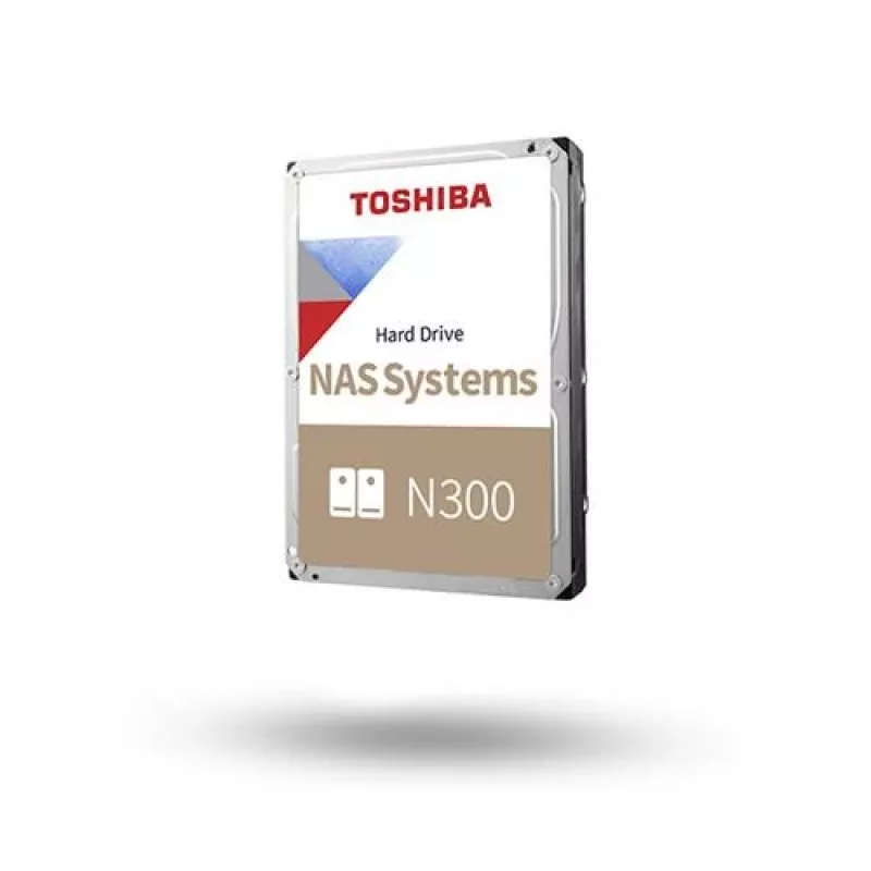Toshiba N300 NAS - Festplatte - 18 TB - intern - 3.5 (8.9 cm) - SATA 6Gb/s - 7200 U/min - Puffer: 512 MB