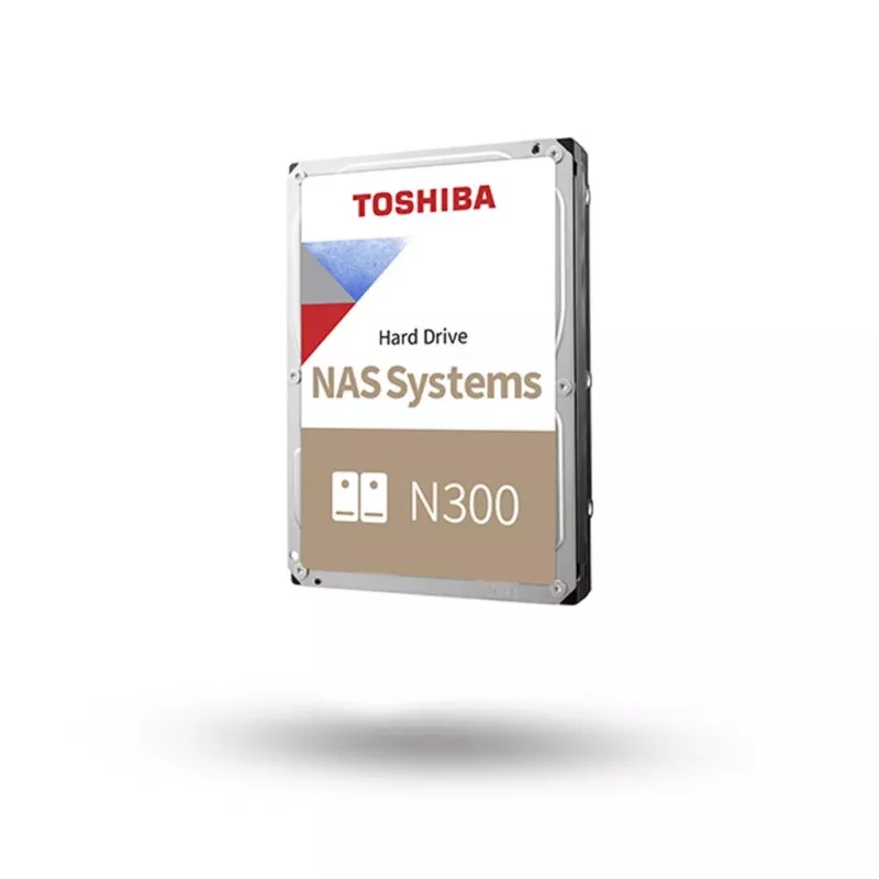 Toshiba N300 NAS - Festplatte - 18 TB - intern - 3.5 (8.9 cm) - SATA 6Gb/s - 7200 U/min - Puffer: 512 MB