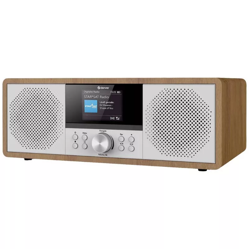 Internet Radio Denver MIR-270DW DAB+ FM 20W Wood