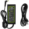 Power adapter Green Cell AD01P — 60 W, 19 V 3.42 A, indoor laptop supply, black