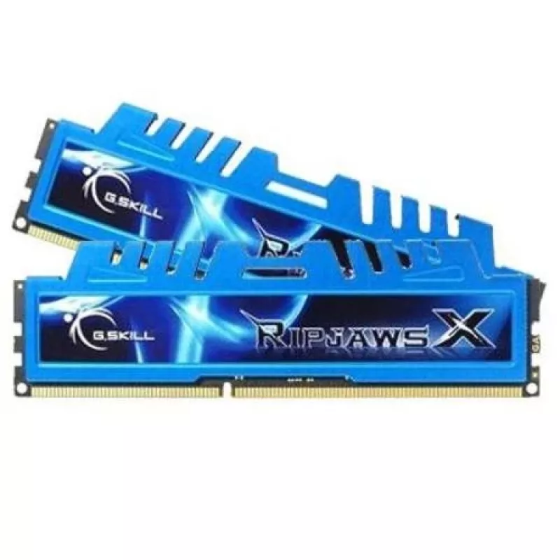 G.Skill 16GB Ripjaws X Dual Channel Memory Kit - Blue (2x 8GB, DDR3 1600MHz,1.5v, F3-1600C9D-16GXM, XMP Ready)