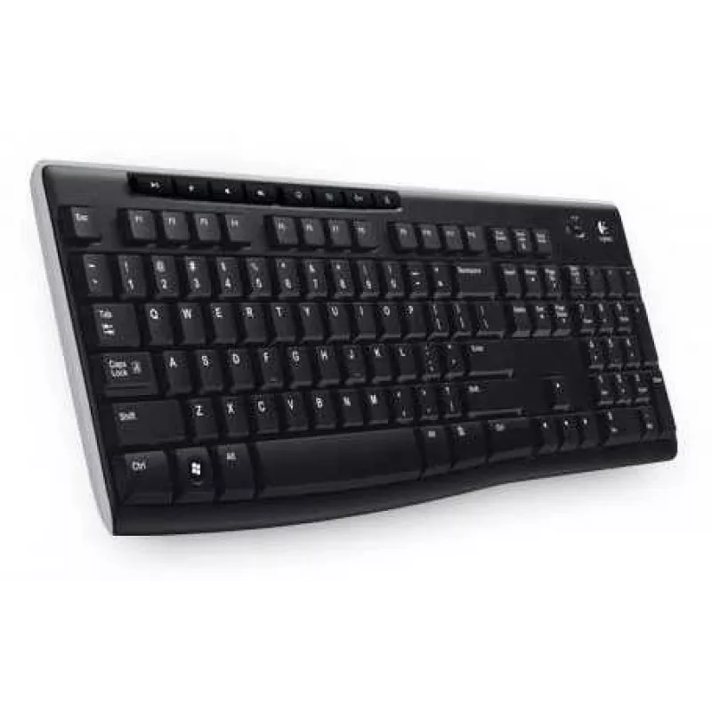 Logitech K270 Wireless Keyboard with Unifying Receiver in Black