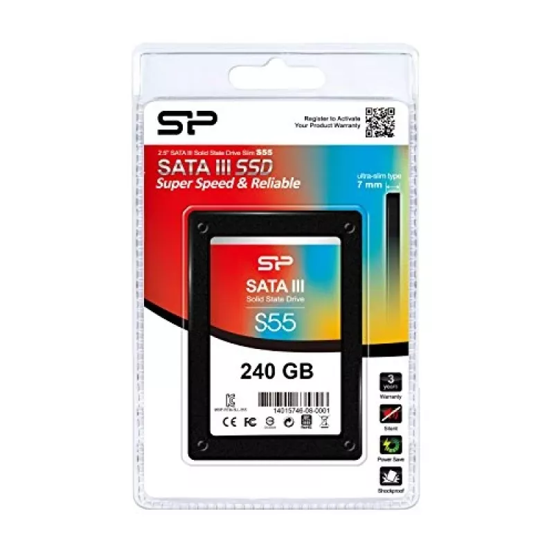 SSD Drive Silicon Power Slim S55 240GB 2.5inch SATA III TLC