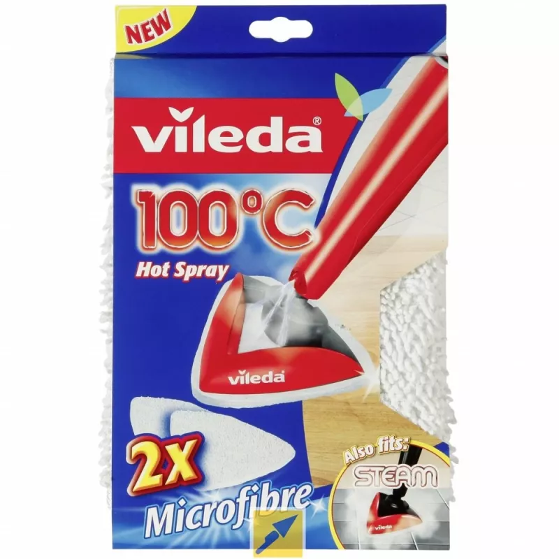 Vileda 168926 Steam II steam mop refill pad