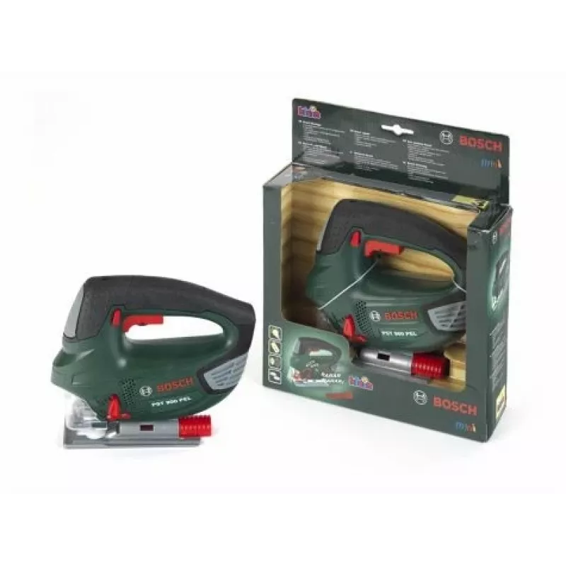 Bosch Jigsaw I Battery-powered with up-and-down Jigsaw Motion Light and Sound Effects I Toy F