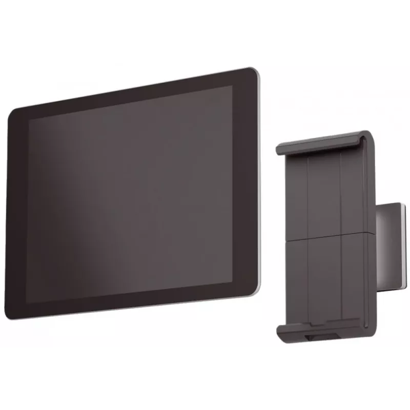 DURABLE TABLET HOLDER WALL - wall mount for tablet - Aluminium, ABS-Plastic - Silver (7-13) (893323)