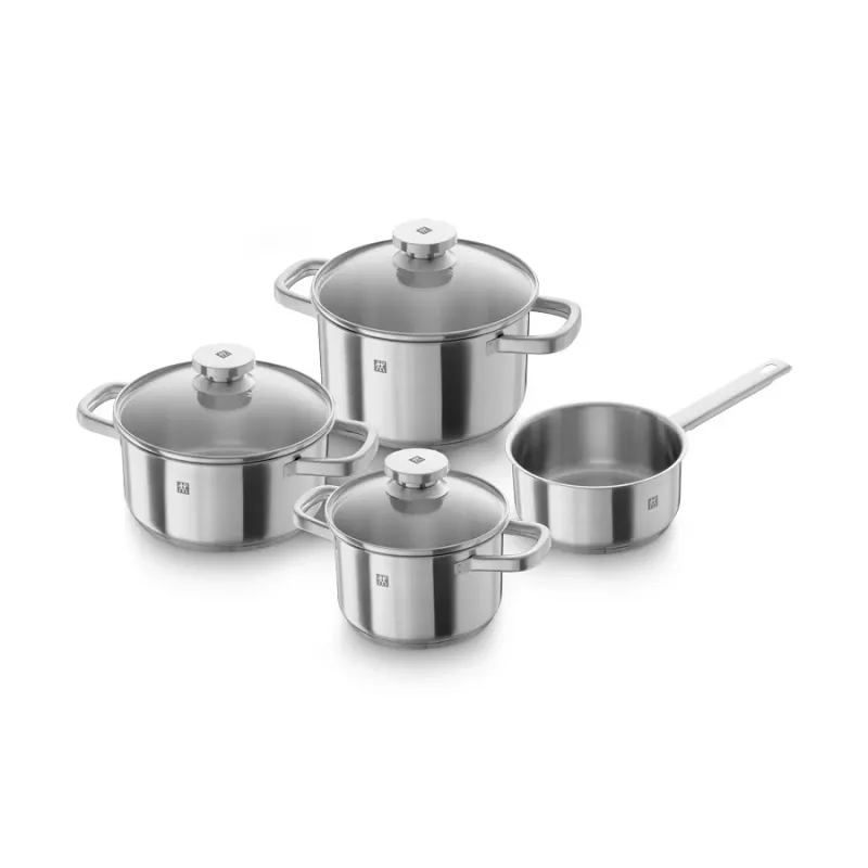 Zwilling Joy Cookware Set Silver