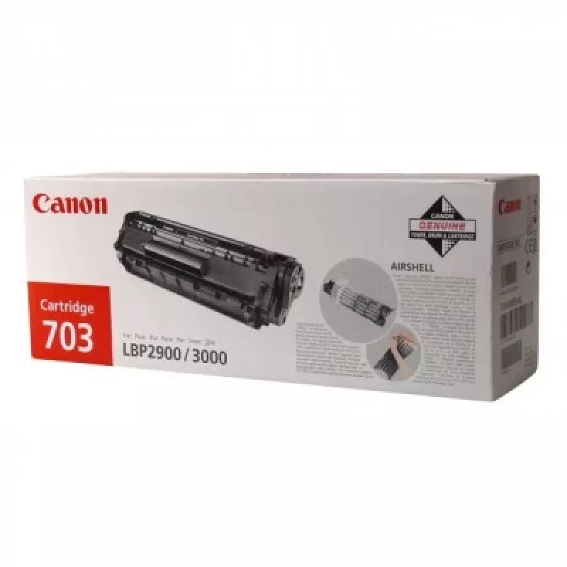 Canon Toner CRG703 Black toner cartridge 3 pc(s) Original